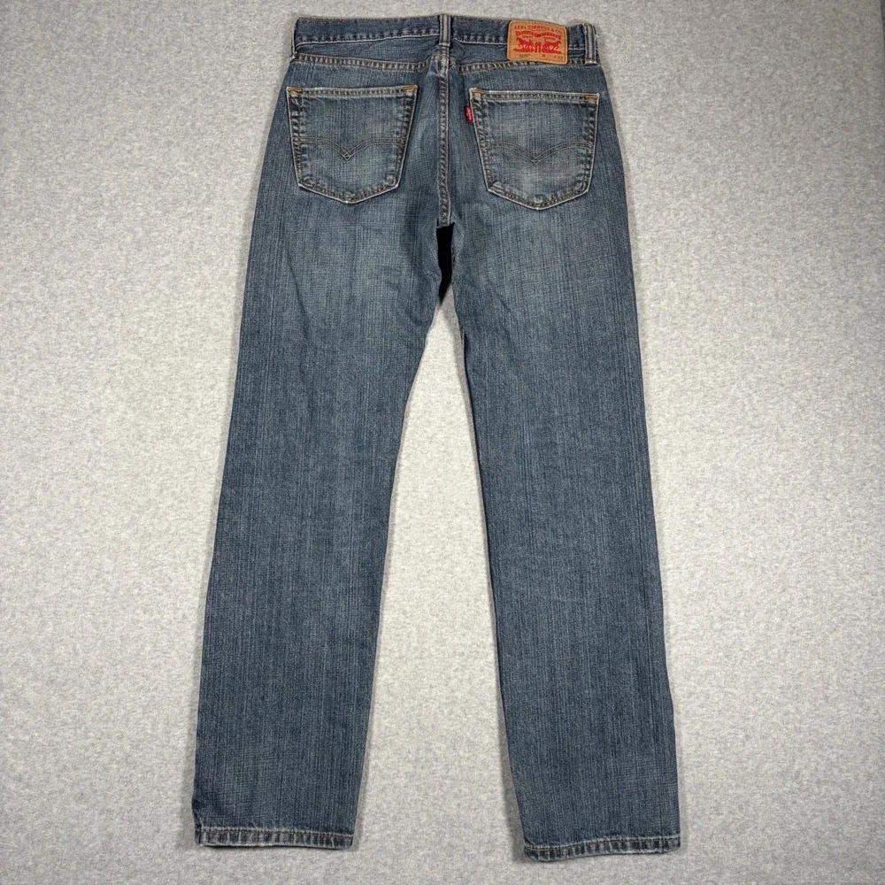Levi's 505 Regular Fit Jeans Mens 31x32 Blue Denim Straight Leg Pants